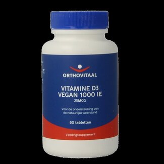 OrthoVitaal Vitamine D3 1000IE vegan 60 Tabletten