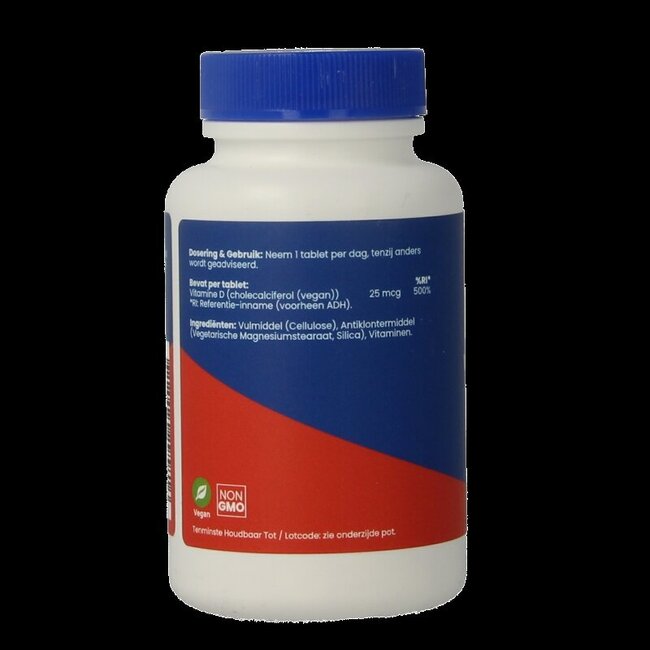 Vitamine D3 1000 UI vegan 60 comprimés