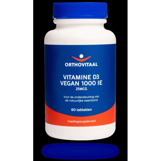 Vitamine D3 1000IE vegan 60 Tabletten
