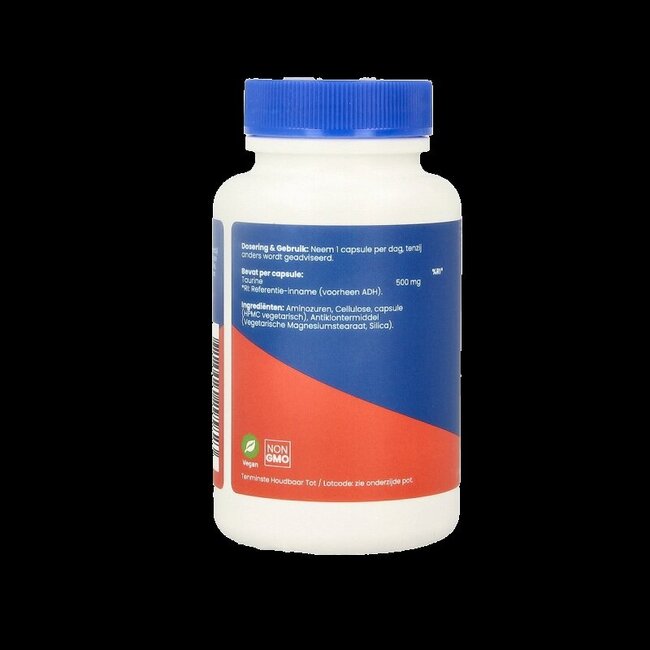 Taurine 500 mg 60 gélules végétales