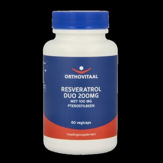OrthoVitaal Resveratrol duo 200mg 60 Vegetarische capsules