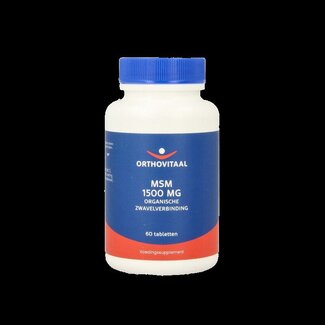 OrthoVitaal MSM 1500 mg 60 comprimés