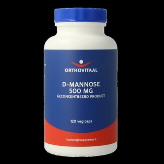 OrthoVitaal D-Mannose 500mg 120 Vegetarische capsules