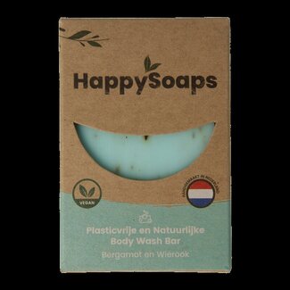 Happysoaps Pain de savon corps bergamote et encens 100 g