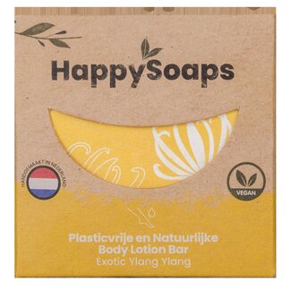 Happysoaps Pain de lotion corporelle Exotic Ylang Ylang 70 g