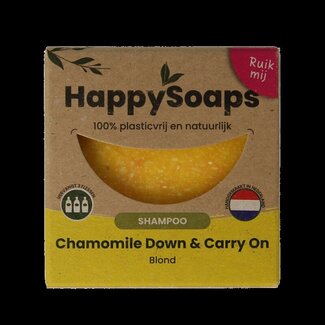 Happysoaps Shampoing solide camomille Down & Carry On 70 g