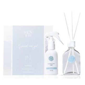 Sen&zo Cadeauset sunrise homefragrance & carspray  1 Set