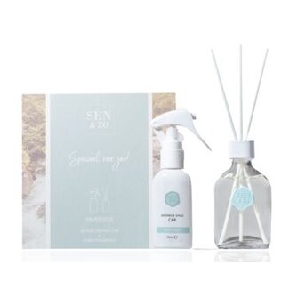 Sen&zo Cadeauset riverside homefragrance & carspray  1 Set
