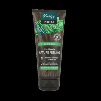 Kneipp Gel douche 2-en-1 corps et cheveux homme Nature Feeling 200 ml