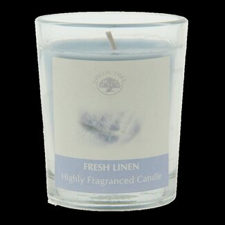 Green Tree Bougie parfumée linge frais 55 g