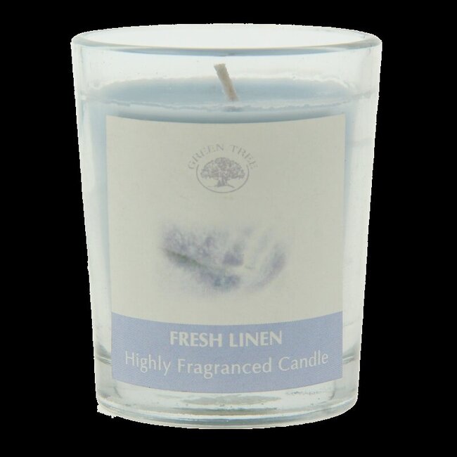 Geurkaars fresh linen 55 Gram