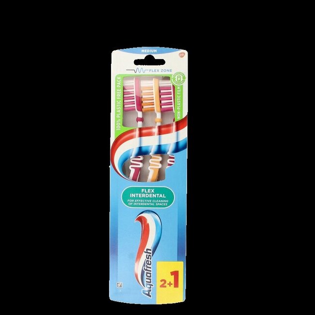 Tandenborstel flex interdental medium 3 Stuks