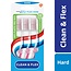 Tandenborstel clean & flex hard 3 Stuks