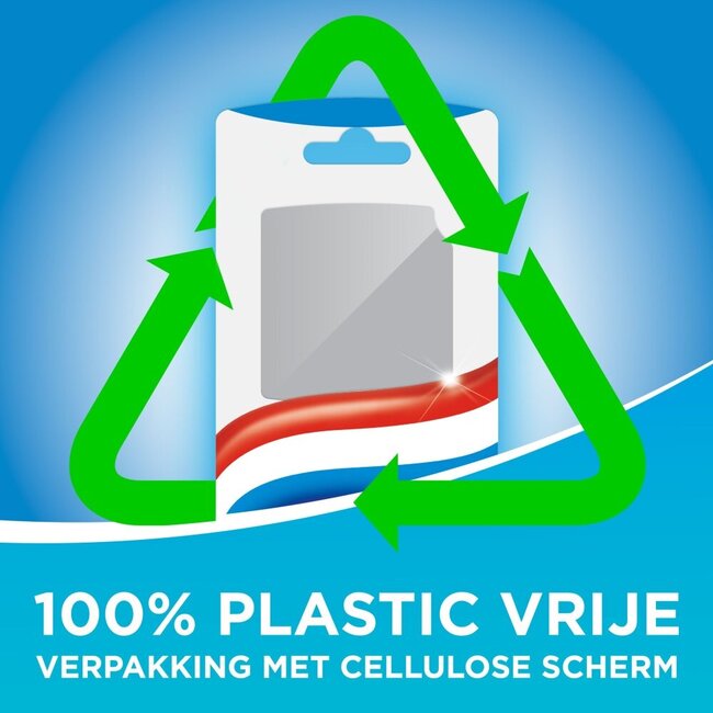 Tandenborstel clean control medium 1 Stuks