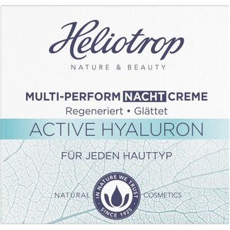 Heliotrop Active hyaluron multi perform nachtcreme 50 Milliliter