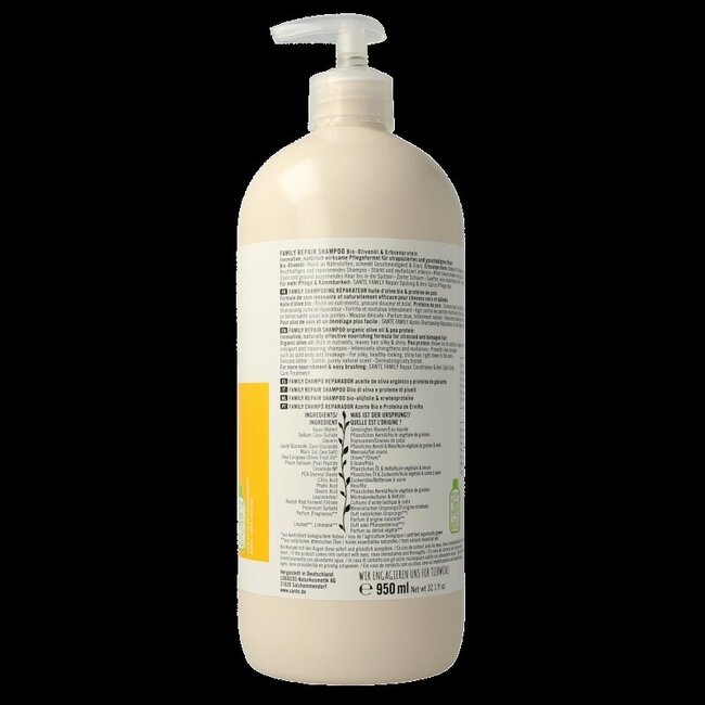 Shampooing réparateur famille olive et protéine de pois 950 ml