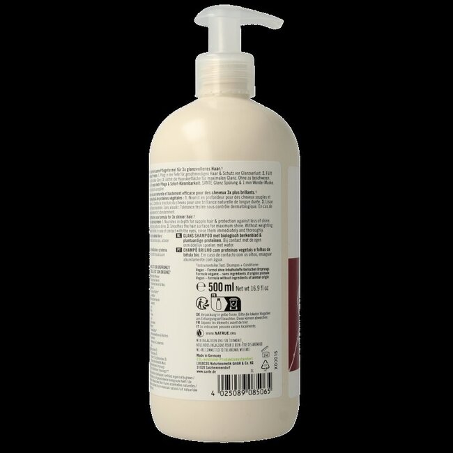 Family shampoo berk & plantaardige proteine 500 Milliliter