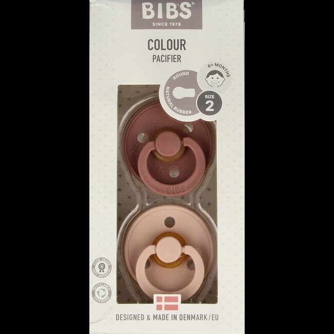 Fopspeen maat 2 woodchuck/blush 2 pack 2 Stuks