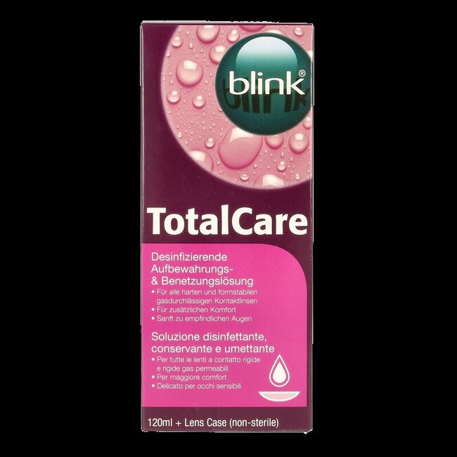 Total care solution & lenscassette 120 Milliliter
