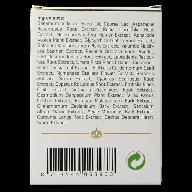 Huile nasale Nasya 50 millilitres