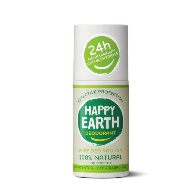 Pure deodorant roll-on unscented 75 Milliliter