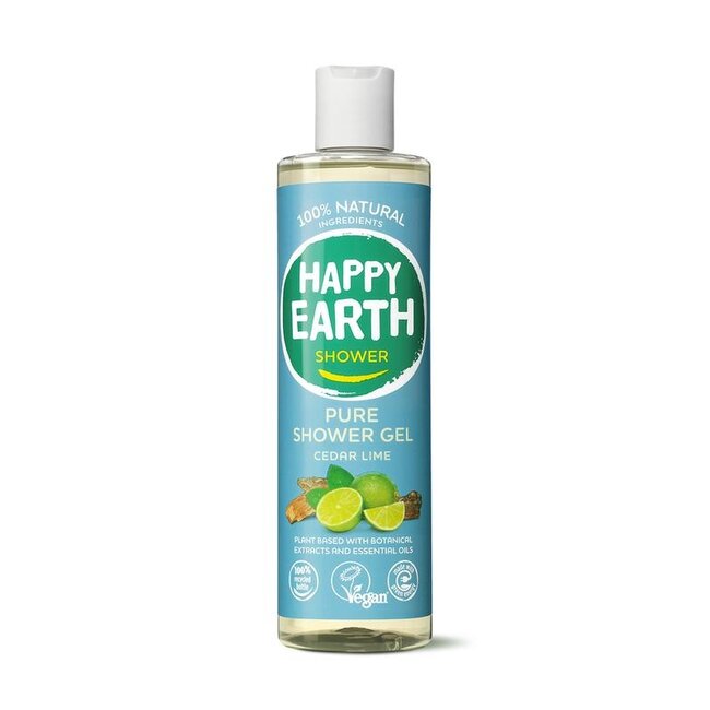 Pure showergel cedar lime 300 Milliliter