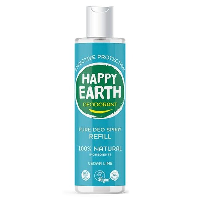 Pure deodorant spray ceder lime refill 300 Milliliter