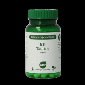 AOV 611 Taurine 500mg 60 Vegetarische capsules