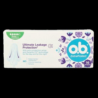 OB Tampons o.b.® ExtraProtect Super Plus, 16 unités