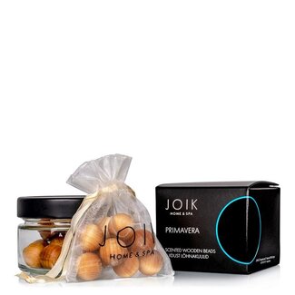 Joik Organics Perles de bois parfumées Primavera vegan 1 pièce