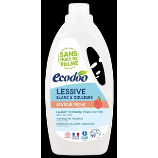 Ecodoo Wasmiddel vloeibaar perzik bio 2 Liter