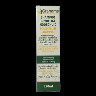 Grahams Shampoo gevoelige hoofdhuid 250 Milliliter