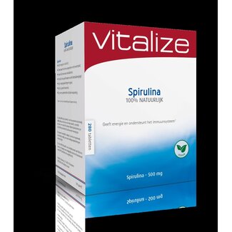 Vitalize Spirulina 500mg 100% nat vital 280 Tabletten