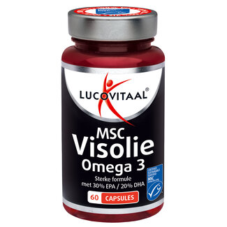 Lucovitaal MSC visolie omega 3 60 Capsules