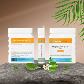 Balancepharma Supplements 28 Citrate de Magnésium 90 gélules végétales