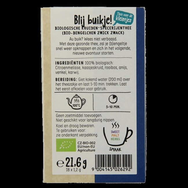 Infusion bio Ventre Heureux 18 sachets