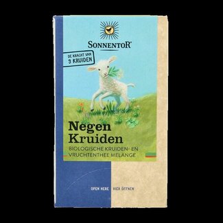 Sonnentor Negen kruiden & vruchten melange bio 18 Zakjes