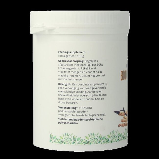 Poudre de Cordyceps sinensis bio 100 g