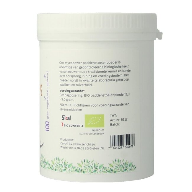 Poudre de Cordyceps sinensis bio 100 g