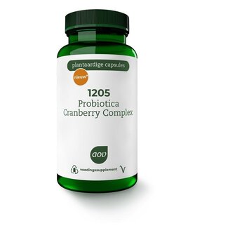 AOV 1205 Probiotica cranberry complex 60 Vegetarische capsules