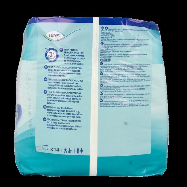 Proskin pants plus XXS 14 Stuks