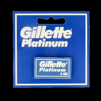 Gillette Lames de rasoir Platinum, 5 pièces