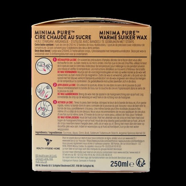 Hot wax minima 250 Milliliter