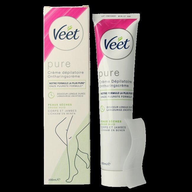 Crème dépilatoire peaux sèches 200 ml