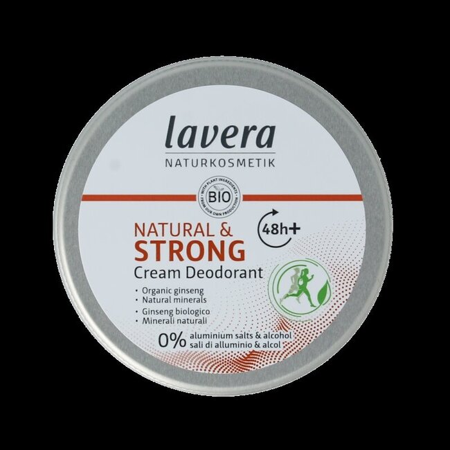 Deodorant creme/cream natural & strong bio 50 Milliliter