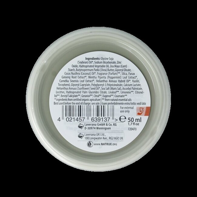 Deodorant creme/cream natural & strong bio 50 Milliliter