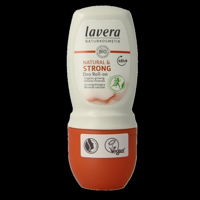 Deodorant roll-on natural & strong bio 50 Milliliter