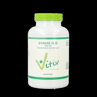 Vitiv Huile de bourrache 100 capsules molles