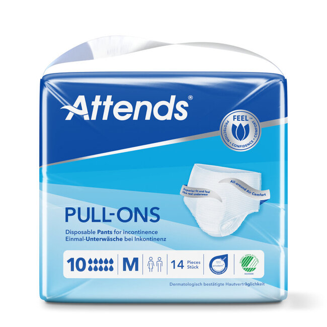 Pull-ons 10 maat M 14 Stuks