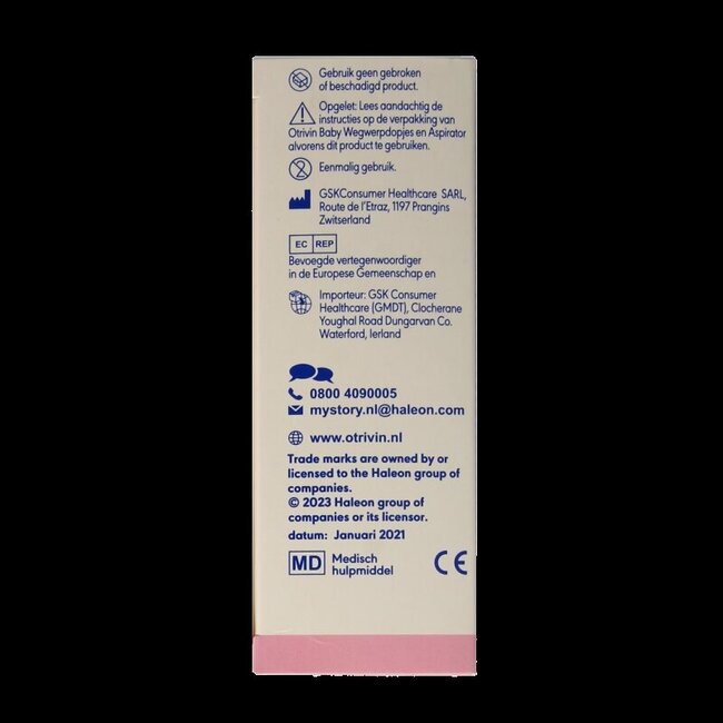 Baby wegwerpdopjes 10 Stuks